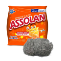 Esponja Lã de Aço Assolan Ypê 45g - 8 Unidades