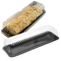 Boleira Embalagem Bolos Tortas Fatia Preta 400G G63M - 100 Unidades
