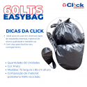 Saco P/ Lixo Easy Bag C/ Alça 60LTS - 60 Unidades