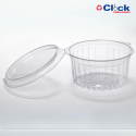 Embalagem Pote Descartável Redondo Articulada 450ml PF771 - 200 unidades