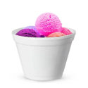 Pote Térmico Isopor EPS Baixo 720ml Sopa Açaí Caldo - 20 Unidades