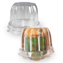 Embalagem P/ Cupcake e Doces C/ Tampa 250ML G685 - 300 Unidades
