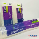 Tampa P/ Pote Descartável PS Transparente 200/250ML Copoplast - 50 Unidades