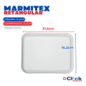 Tampa  Isopor P/ Marmitex Retangular TPMO90 Meiwa - 100 Unidades
