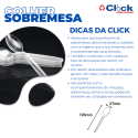 Colher de Sobremesa Cristal - 20 Pacotes com 50 Unidades