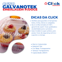 Embalagem P/ Doces e Salgados Quadrado C/ Tampa 200ML G650 - 300 Unidades