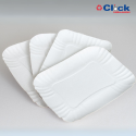 Bandeja Papelão Branco N.21 Salgados Doces 18x15 - 100 Unidades