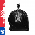 Saco C4 Reforçado Preto 200LTS - 5KG