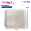 Bandeja Papelão Pinho N.21 Salgados Doces 18x15 - 100 Unidades