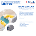 Detergente Líquido Limpol Neutro Bombril Frasco 500ML - 24 Unidades
