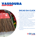 Vassoura Piaçava Capa C/ Plug Base SEM Cabo