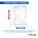 Saco Plástico Transparente Cristal (PE) 15 X 15 X 0.05 - 1000 Unidades