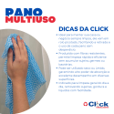 Rolo Pano Multiuso Perfex 26cm x 240mts Picotada Limpeza Extrusa-Pack - 600 Panos