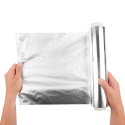 Rolo Bobina Papel Folha Alumínio Frango 45 X 7.5mt - 25 Unidades