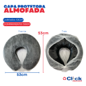 Capa Protetora Descartável Almofada Encosto Cabeça Maca Mesa Massagem Quick - 100 Unidades