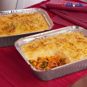 Marmita Bandeja Alumínio D8 Retangular 1.5LTS P/ Assar - 100 Unidades
