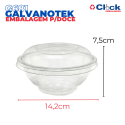 Embalagem P/ Sobremesa Redondo C/ Tampa 500ML G681 - 240 Unidades