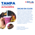 Tampa Com Furo TPF-451 - 50 Unidades
