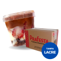 Pote Quadrado Bolo Lacre Tampa C/ Lacre 220Ml - 200 Unidades