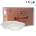 Embalagem Marmita 3 Divisórias Freezer e Microondas 1150ML G330 - 100 Unidades