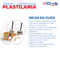 Copo Acrílico Transparente Cristal 40ML PIC 040 - 10 Unidades