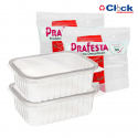 Pote Descartável Marmita Fit Freezer Microondas 500ml 72Un