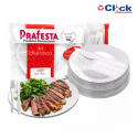 Kit Churrasco Descatável Reforçado Pratos e Talheres - 10 Unidades cada