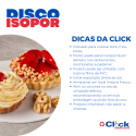 Disco Isopor Eps Branco 30cm Totalplast - 400 Unidades