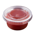Pote Potinho 30ML Molheira C/ Tampa G695 Molhos Cristal Pet - 700 Unidades