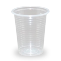 Copo PS Descartável 80ML Transparente Copoplast Água Café - 100 Unidades