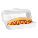 Lancheira Isopor Hot Dog Cachorro Quente BH05 - 100 Unidades