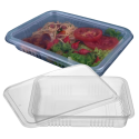 Embalagem Marmita G301 Freezer e Micro-ondas PP 1000ML - 100 Unidades
