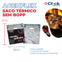Embalagem Térmica Hot Pack p/ Assados e Grelhados (Sem BOPP) - 100 Unidades