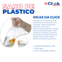 Saco Plástico Transparente Cristal (PE) 70 X 100 X 0.10 - 5kg