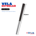 Vela Palito Estrelar Faísca Bolo Festa Aniversário - 4 Unidades