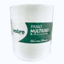 Rolo Pano Multiuso Limpeza Branco Nobre - 28cm X 300mts