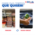 Embalagem Marmita G301 Freezer e Micro-ondas PP 1000ML - 100 Unidades