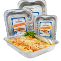 Assadeira Forma Descartável Alumínio Retangular 6400ml Thermoprat - 12 Unidades