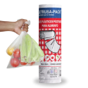 Bobina Picotada Saco Plástico Pack-500 20x28 - 500 Unidades