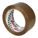 Fita Adesiva Marrom P/ Embalagem 70mm x 50mt - 3 Unidades