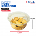 Pote Mini Flower Doces Amendoim Tampa Articulada 350ml DC750 - 200 Unidades