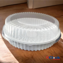 Boleira Embalagem Bolos Tortas Pudim Branca 1.4KG G40M - 100 Unidades