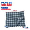 Pano de Chão Xadrez para Limpeza 40 x 62 - 6 Unidades