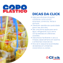 Copo Plástico Descartável PS Transparente 300 ML Copoplast - 100 Unidades