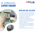 Luva Multiuso Limpeza Latex Economica Creme Inoven (G) - 1 Par