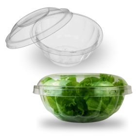 Embalagem Pote Bowl Flower Doces Redondo C/ Tampa 1000ML G682 - 100 Unidades