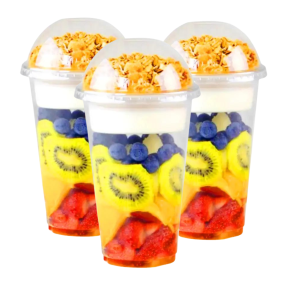 Copo da Felicidade C/ Tampa Bolha 500ML G850 - 180 Unidades