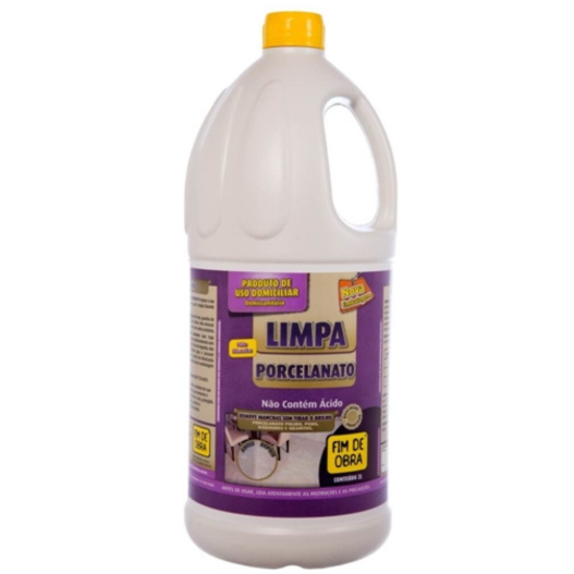 Limpa Piso Porcelanato Fim de Obra - 2 LTS