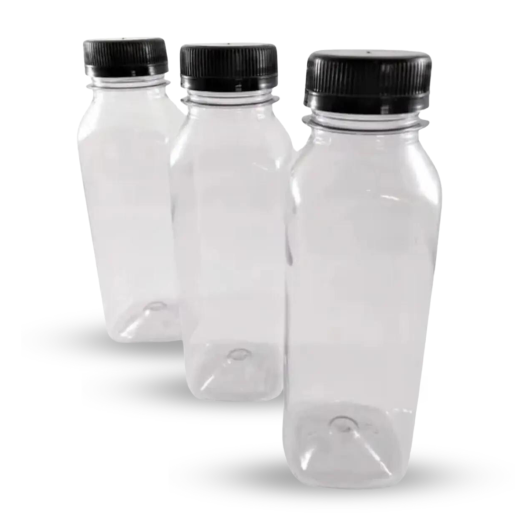 Garrafa Plástica PET 300ML - 100 Unidades