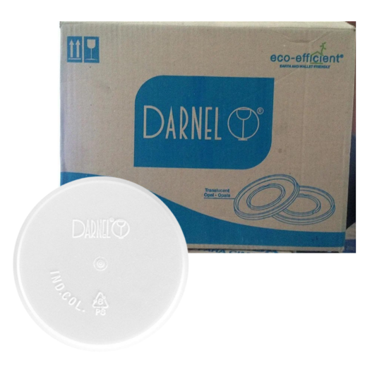 Tampa Isopor Térmica Pote Redondo Bowl Darnel 12oz 16/24/32 oz - 500 Unidades